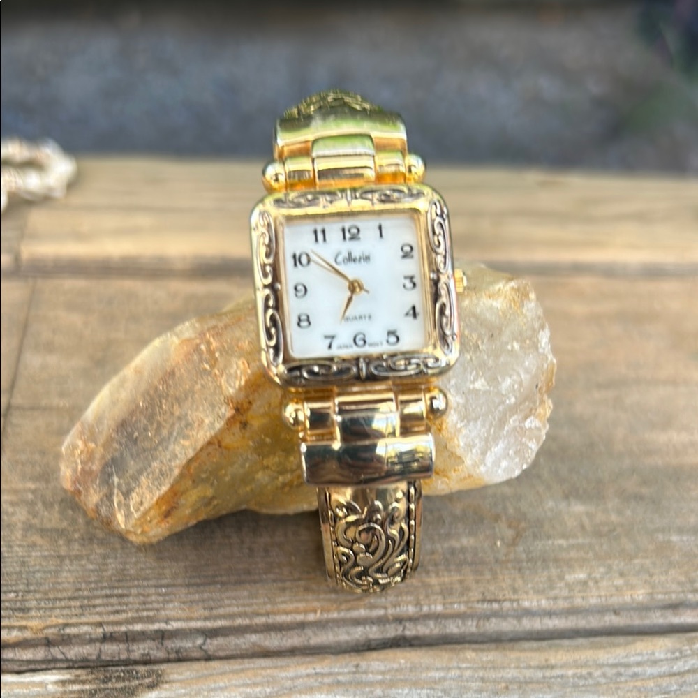 COLLEZIO Vintage Filagree style quartz watch, Japan
